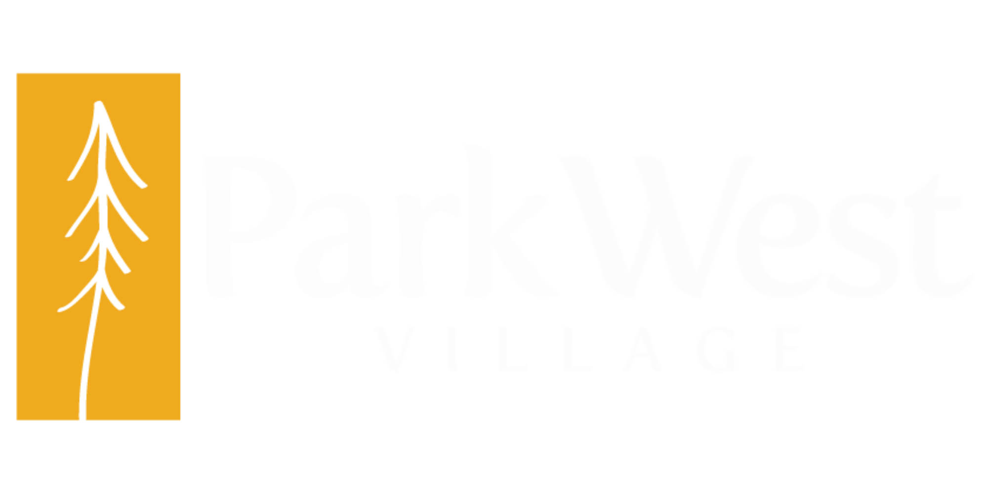 A logo with a tree and the words